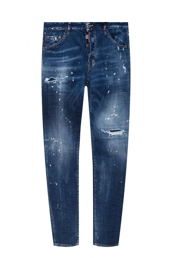 moto jamie jeans - Navy blue 'Cool Guy Jean' jeans Dsquared2